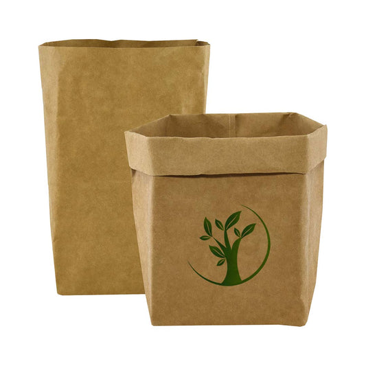 Sewo Kraft Paper Storage Bag - Extra Large with custom branded logo - Simply Merchandise