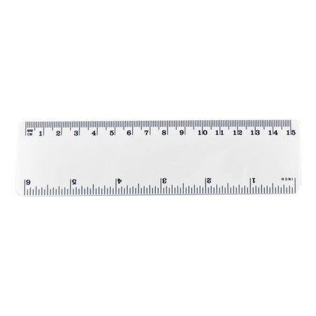 Plastic Ruler 15cm - Simply Merchandise