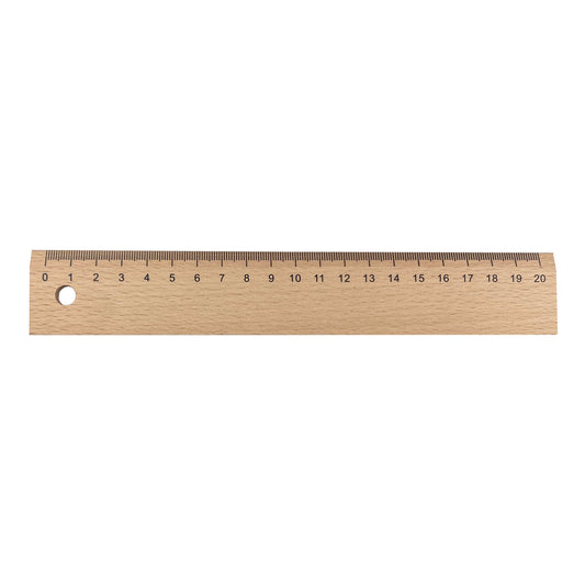 Wood Ruler 20cm - Simply Merchandise