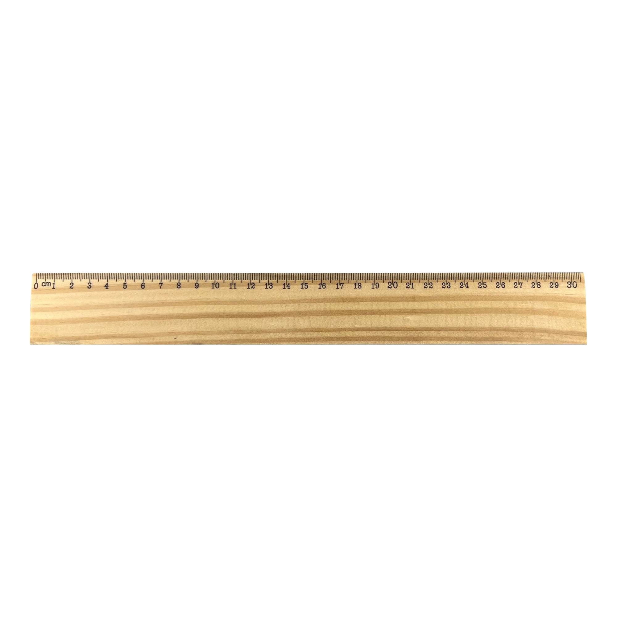 Wood Ruler 30cm - Simply Merchandise