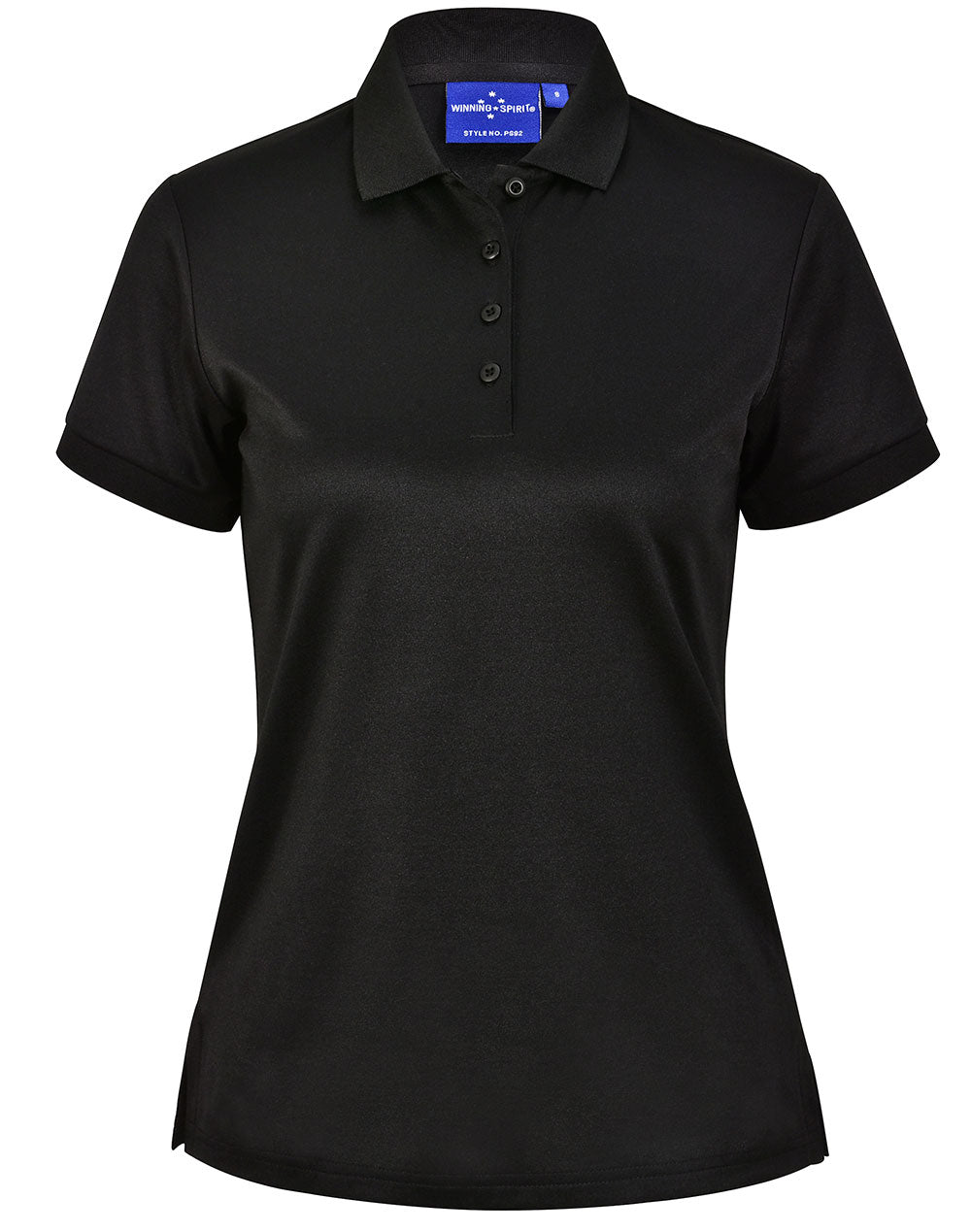 LADIES SUSTAINABLE POLY/COTTON CORPORATE SS POLO with custom branded logo - Simply Merchandise