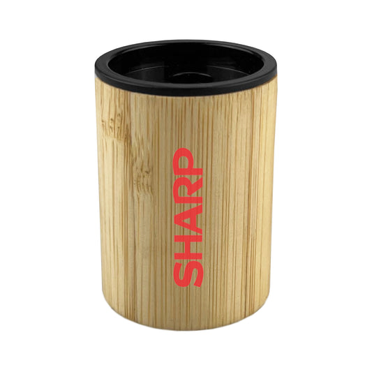 Bamboo Pencil Sharpener - Simply Merchandise