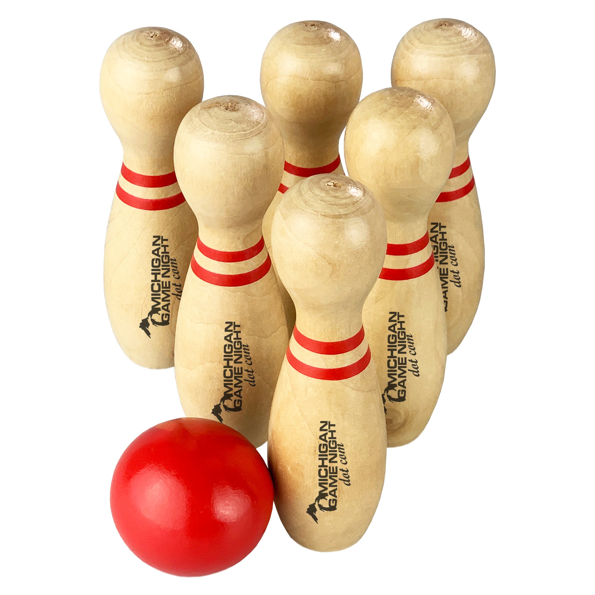 Wooden Bowling Set - Simply Merchandise