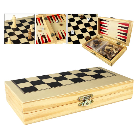 3 in 1 Wooden Play Case - Simply Merchandise