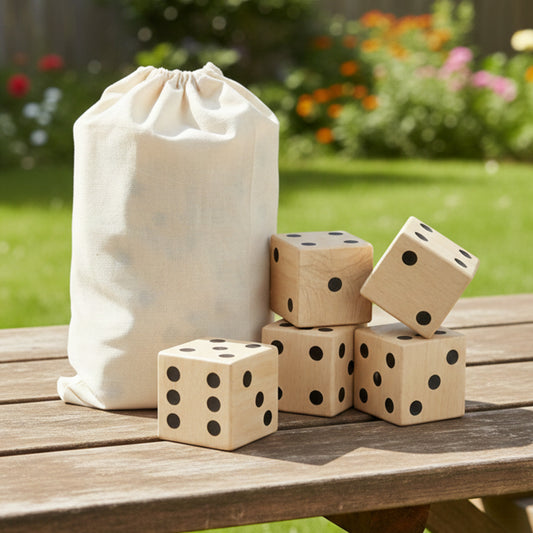 Wooden Yard Dice set - Simply Merchandise