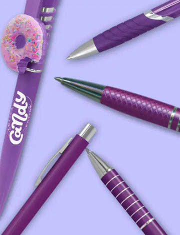 Branded pens for custom promotional branding