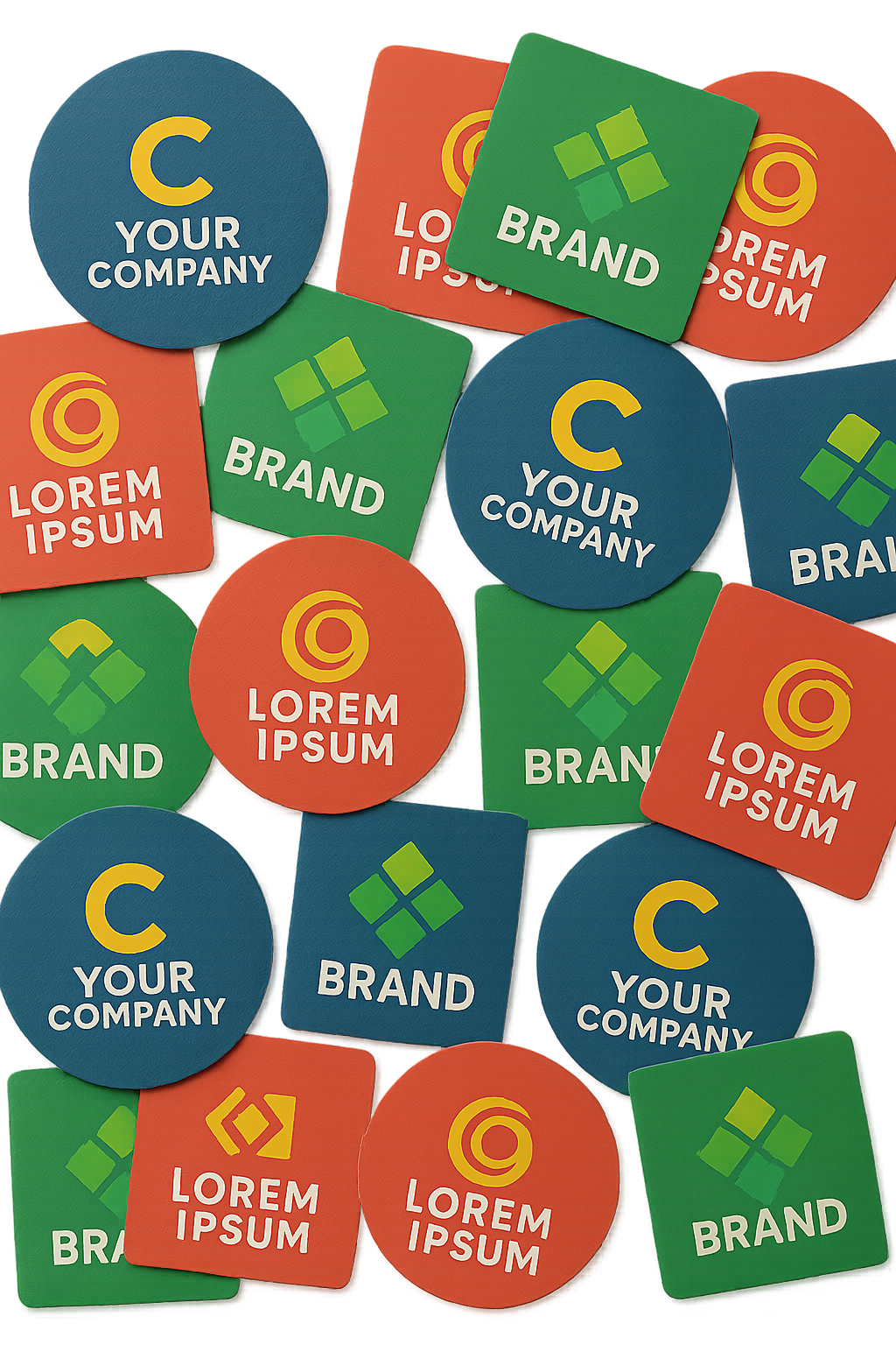 Personalised Cardboard Full Colour Pub Coasters - Simply Merchandise