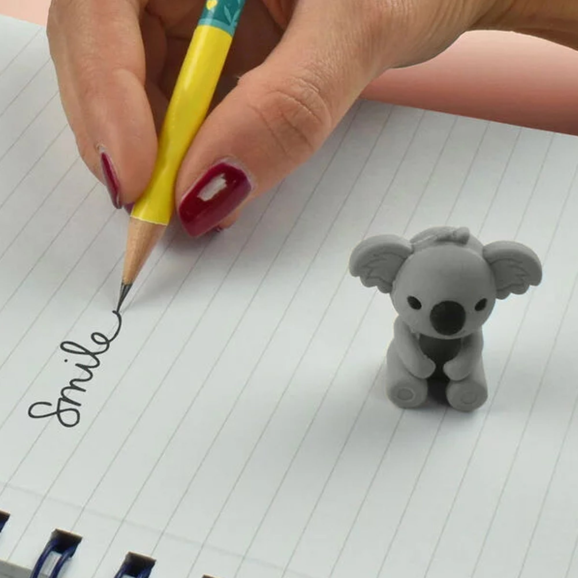 Koala Pencil-Top Rubber Eraser - Simply Merchandise