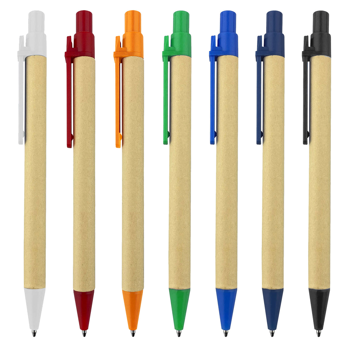 Astor Recycled Cardboard Pen with custom branded logo - Simply Merchandise