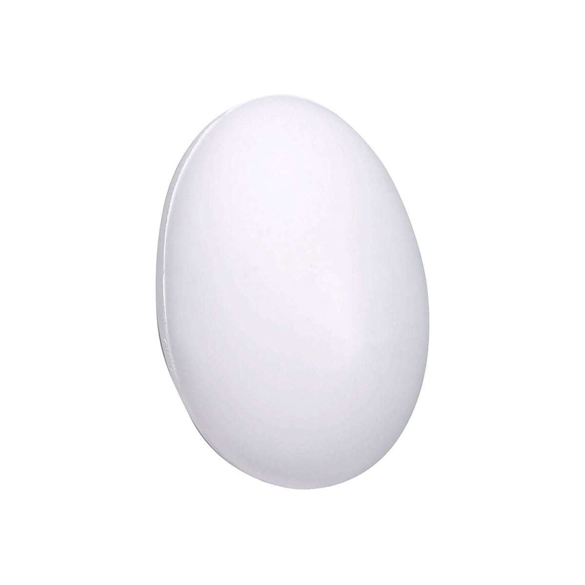 Stress Egg - White with custom branded logo - Simply Merchandise