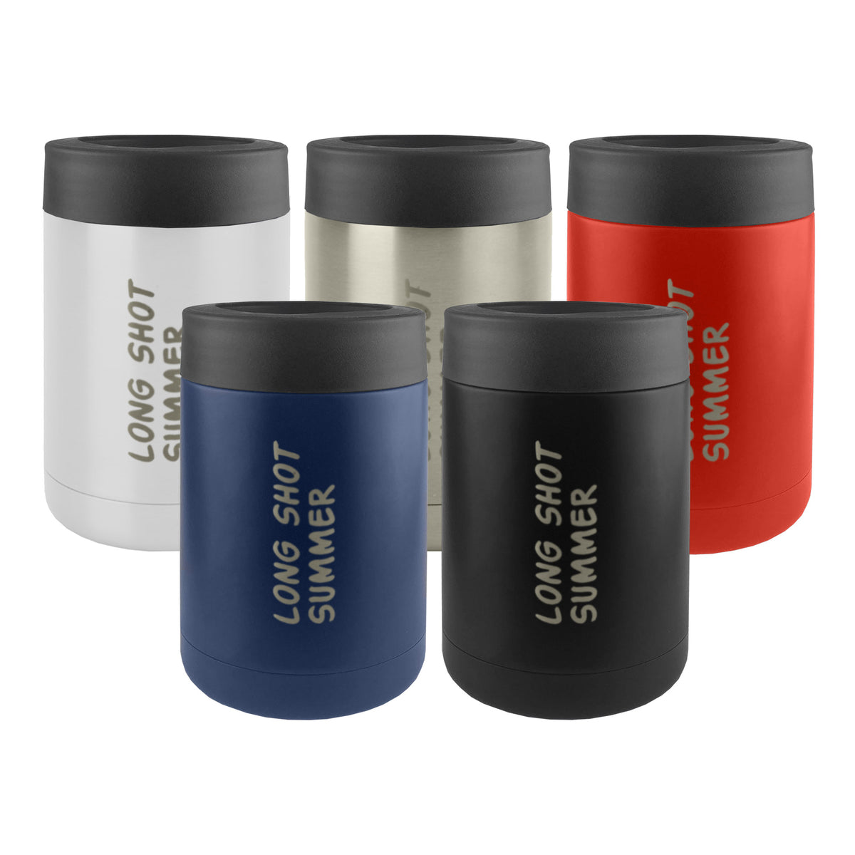 Kovina Stainless Steel Stubby Holder with custom branded logo - Simply Merchandise