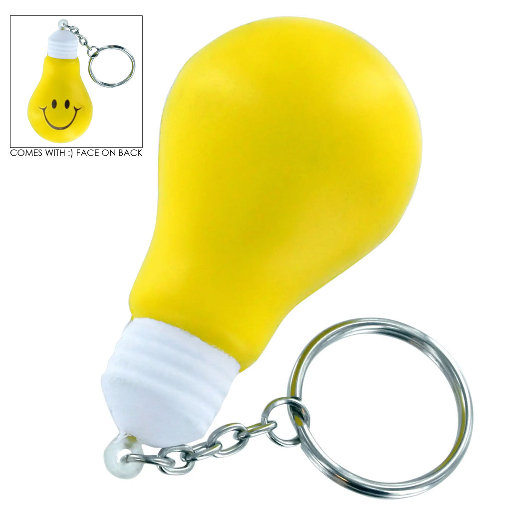 Stress Lighting Blub Key Ring - Simply Merchandise