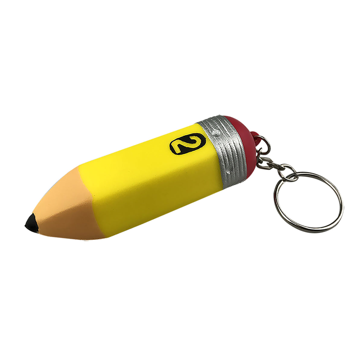 Stress Pencil Key Ring with custom branded logo - Simply Merchandise