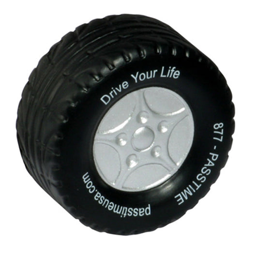 Stress Tyre with custom branded logo - Simply Merchandise