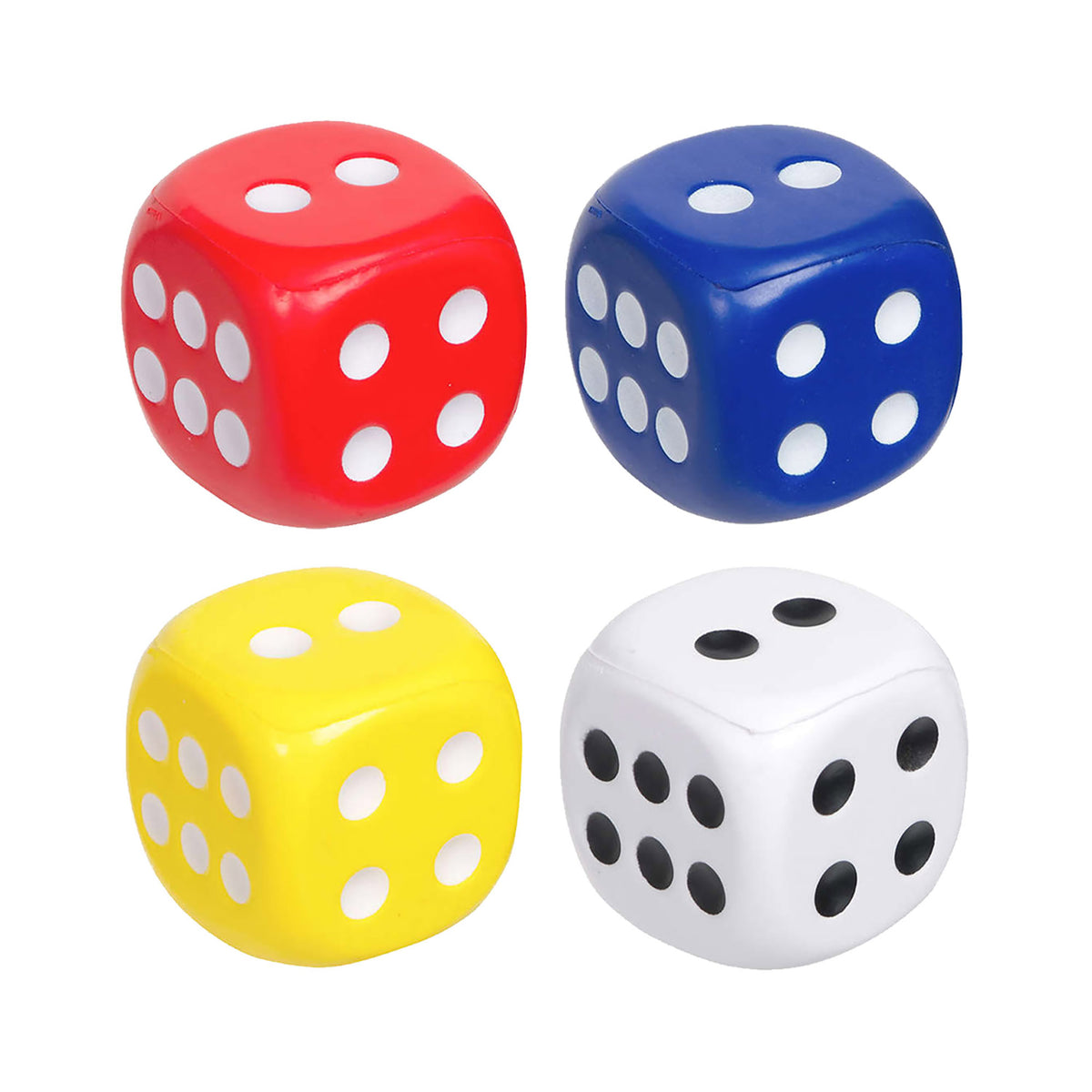 Stress Small Dice with custom branded logo - Simply Merchandise
