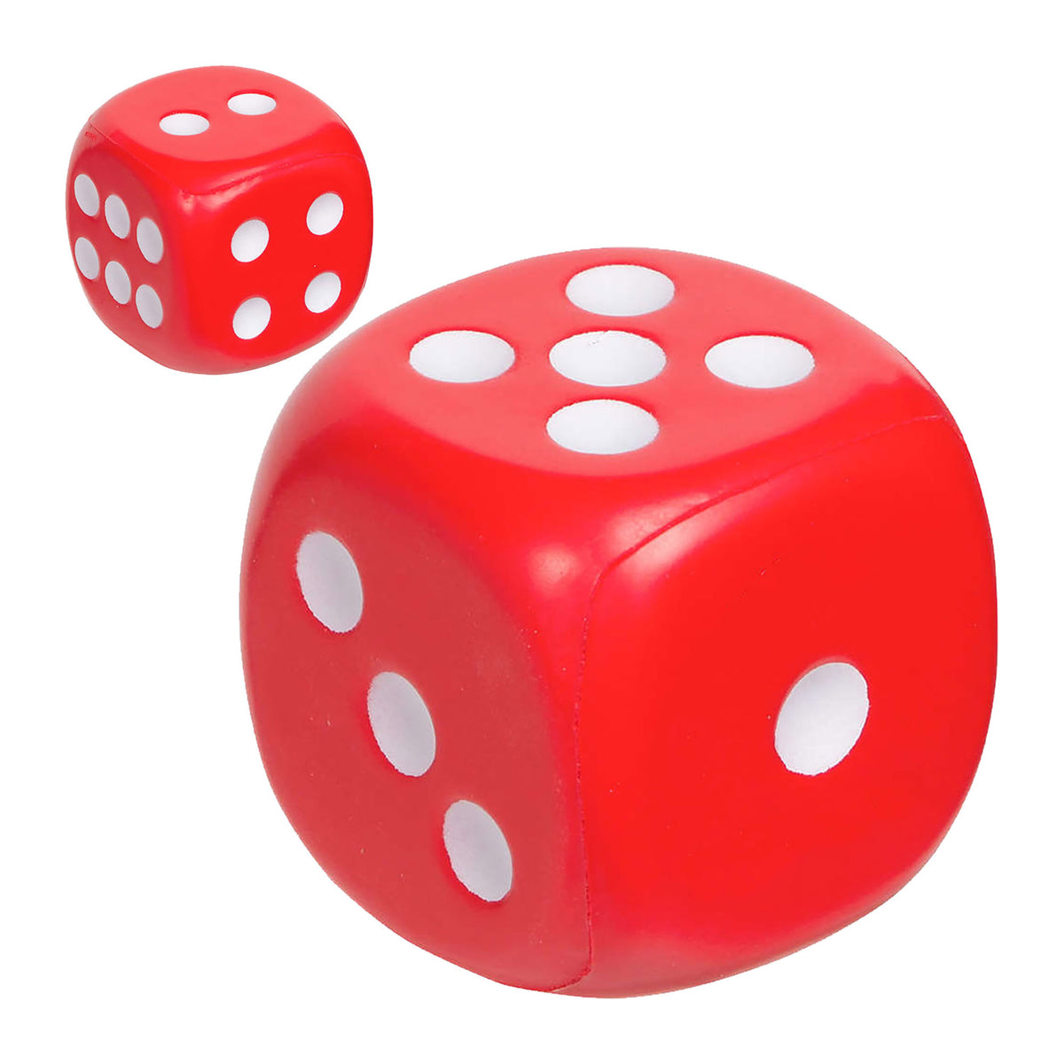 Stress Small Dice with custom branded logo - Simply Merchandise