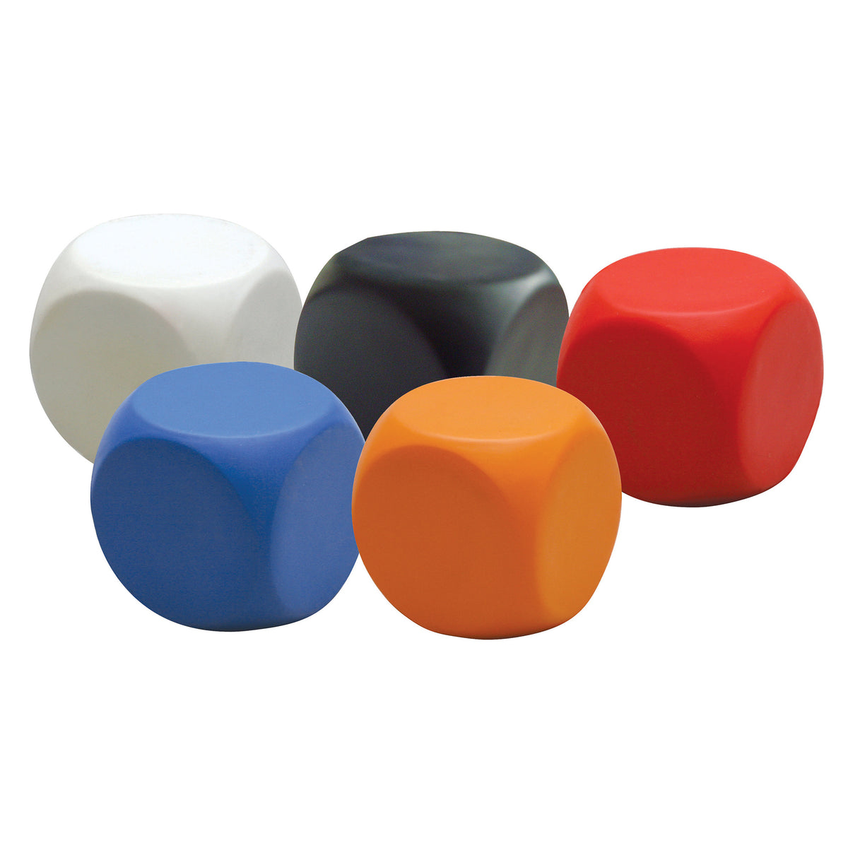 Stress Round Cube with custom branded logo - Simply Merchandise