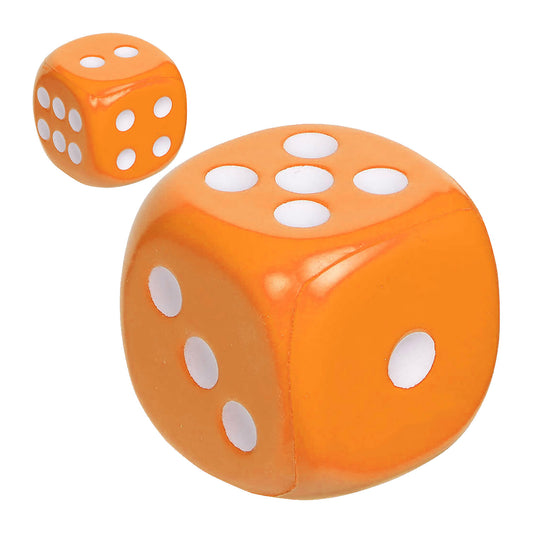 Stress Large Dice with custom branded logo - Simply Merchandise