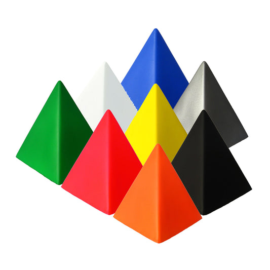 Stress Pyramid with custom branded logo - Simply Merchandise