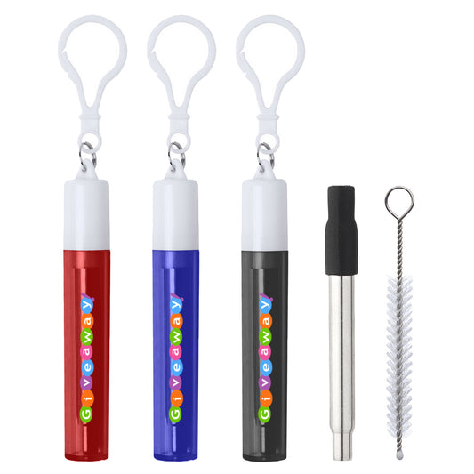 Neveo Retractable Metal Straw - Simply Merchandise