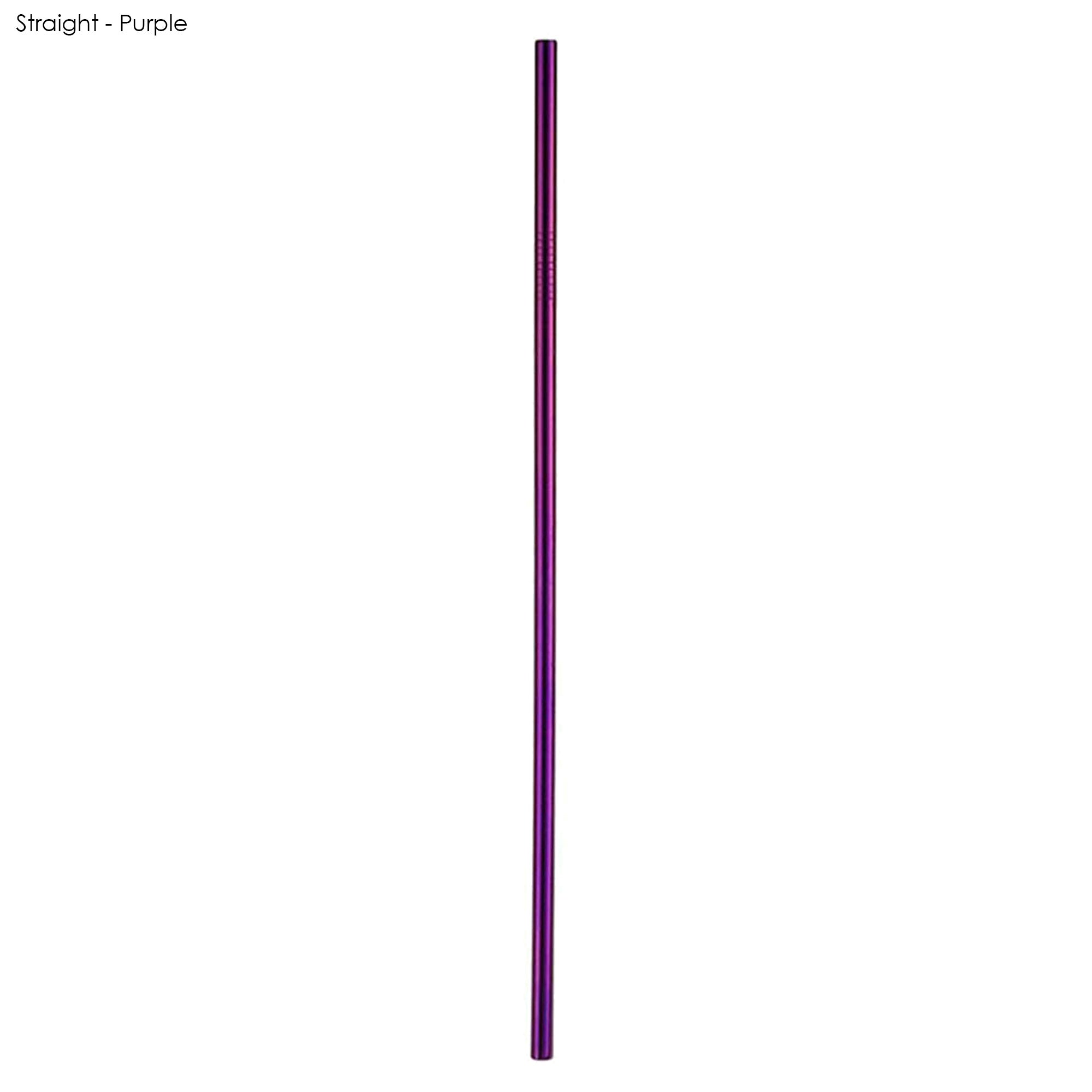 Stainless Steel Straw 6mm x 215mm - Simply Merchandise