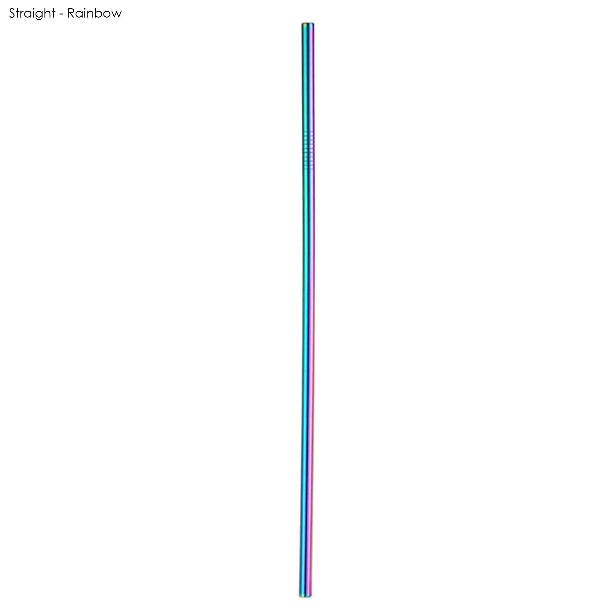 Stainless Steel Straw 6mm x 215mm - Simply Merchandise