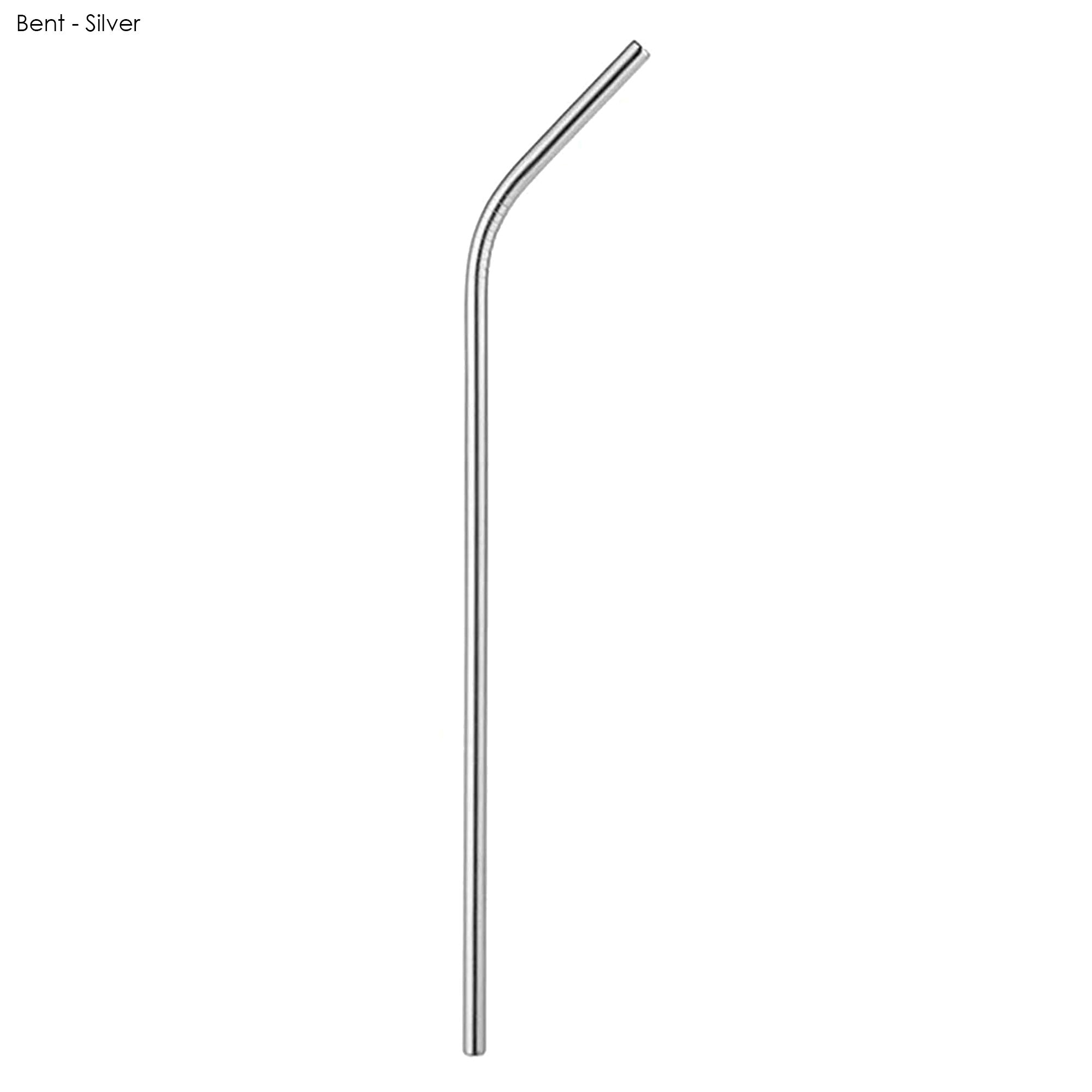 Stainless Steel Straw 6mm x 266mm - Simply Merchandise