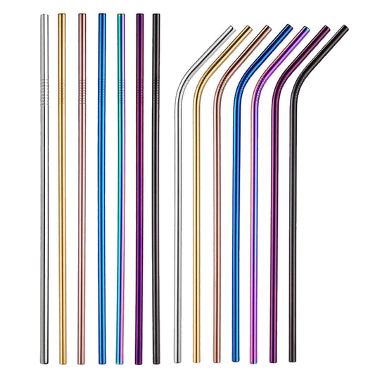 Stainless Steel Straw 6mm x 266mm - Simply Merchandise