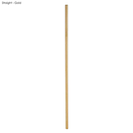 Stainless Steel Straw 6mm x 266mm - Simply Merchandise