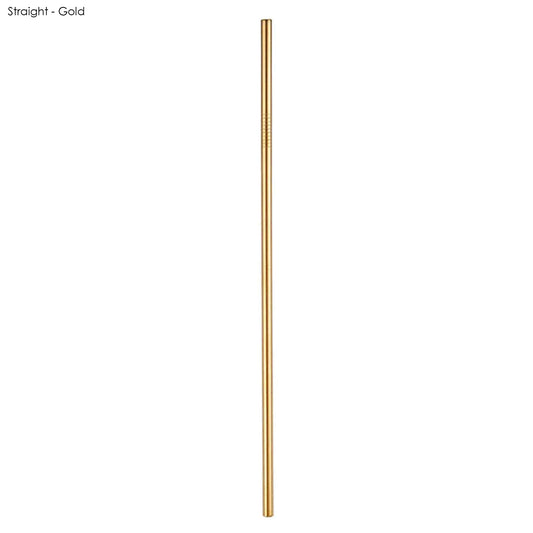 Stainless Steel Straw 6mm x 266mm - Simply Merchandise