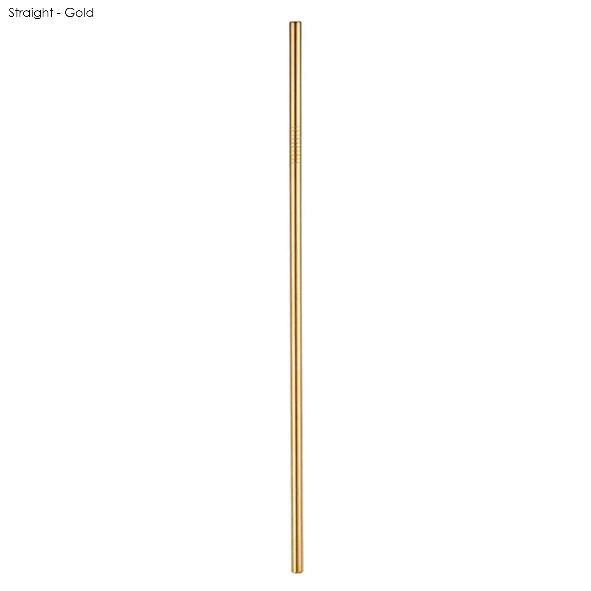 Stainless Steel Straw 6mm x 266mm - Simply Merchandise