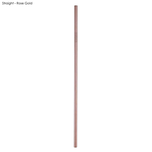 Stainless Steel Straw 6mm x 266mm - Simply Merchandise