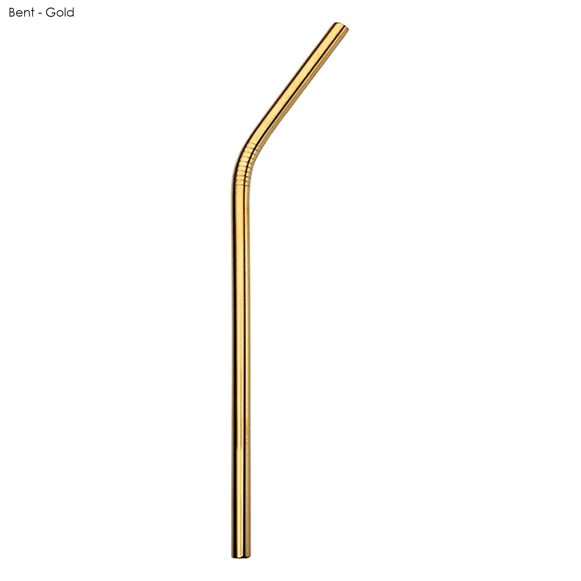 Stainless Steel Straw 8mm x 215mm - Simply Merchandise