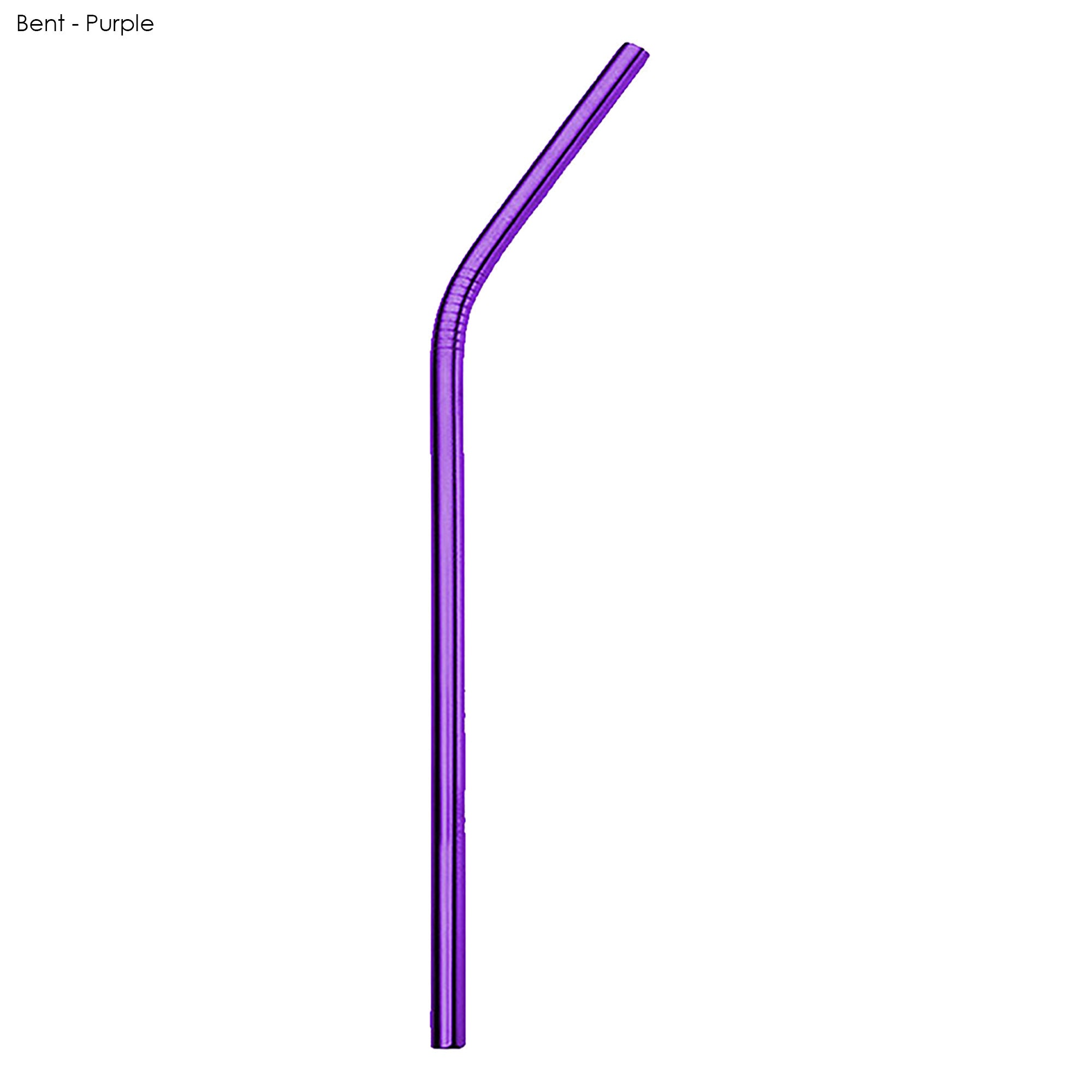 Stainless Steel Straw 8mm x 215mm - Simply Merchandise