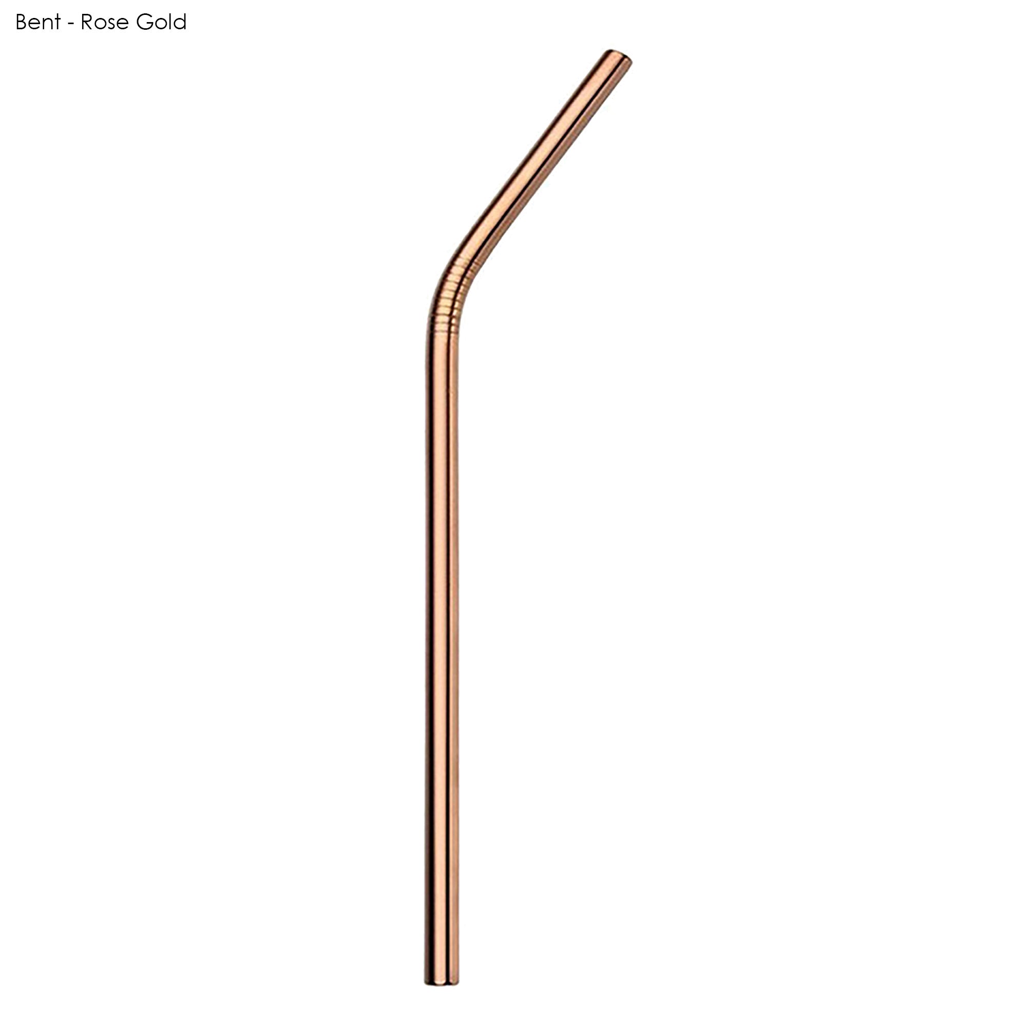 Stainless Steel Straw 8mm x 215mm - Simply Merchandise