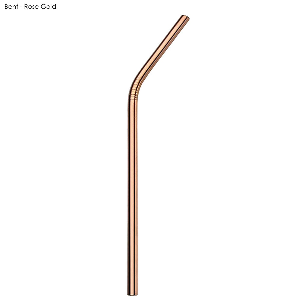 Stainless Steel Straw 8mm x 215mm - Simply Merchandise