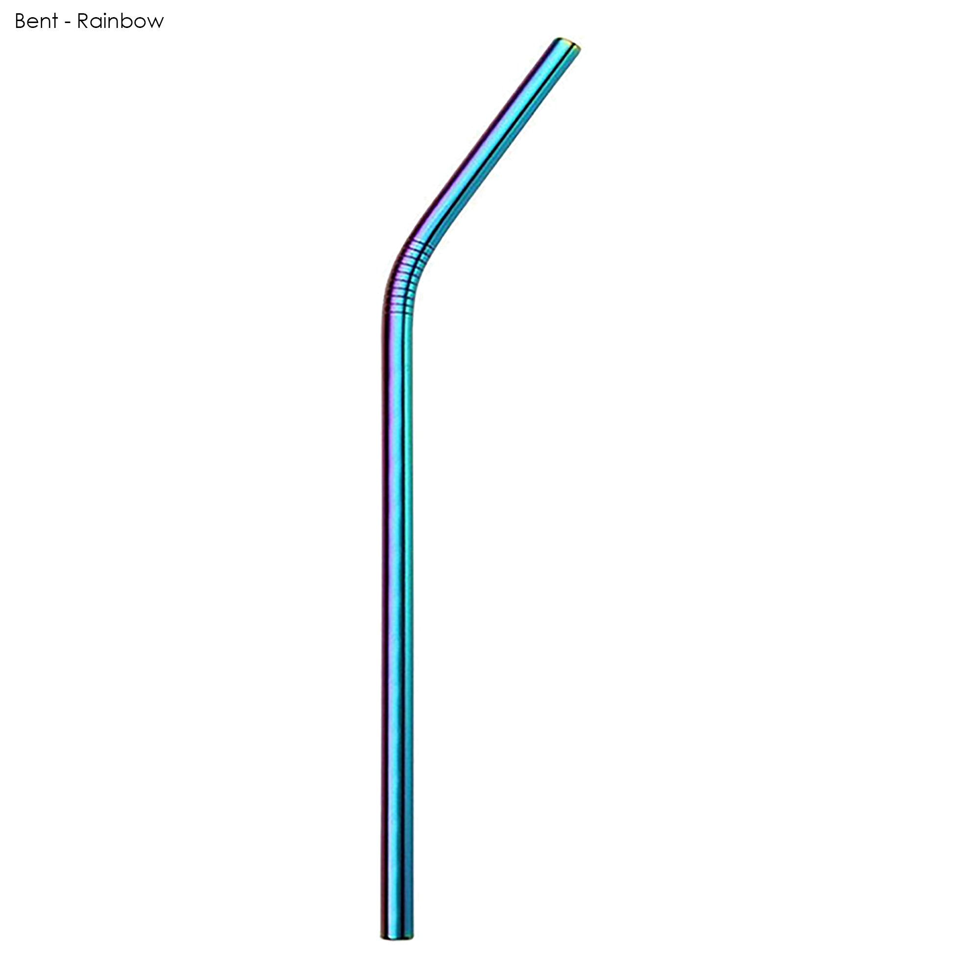 Stainless Steel Straw 8mm x 215mm - Simply Merchandise