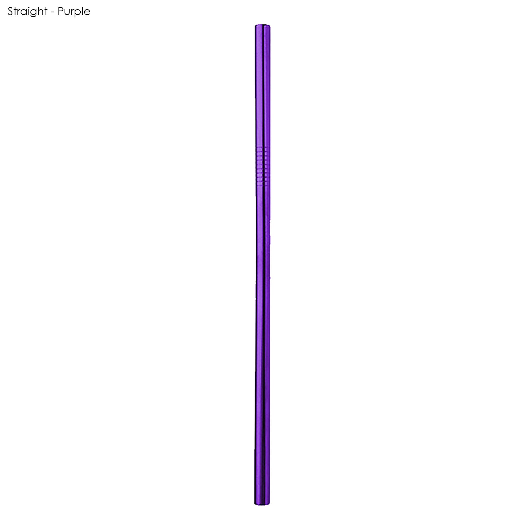 Stainless Steel Straw 8mm x 215mm - Simply Merchandise