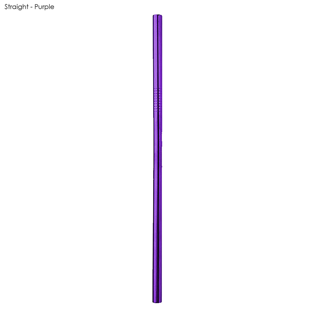 Stainless Steel Straw 8mm x 215mm - Simply Merchandise