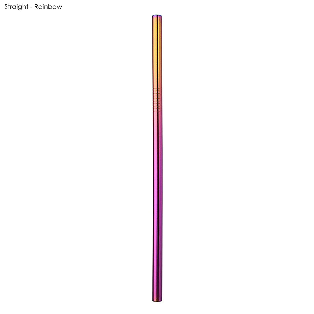 Stainless Steel Straw 8mm x 215mm - Simply Merchandise