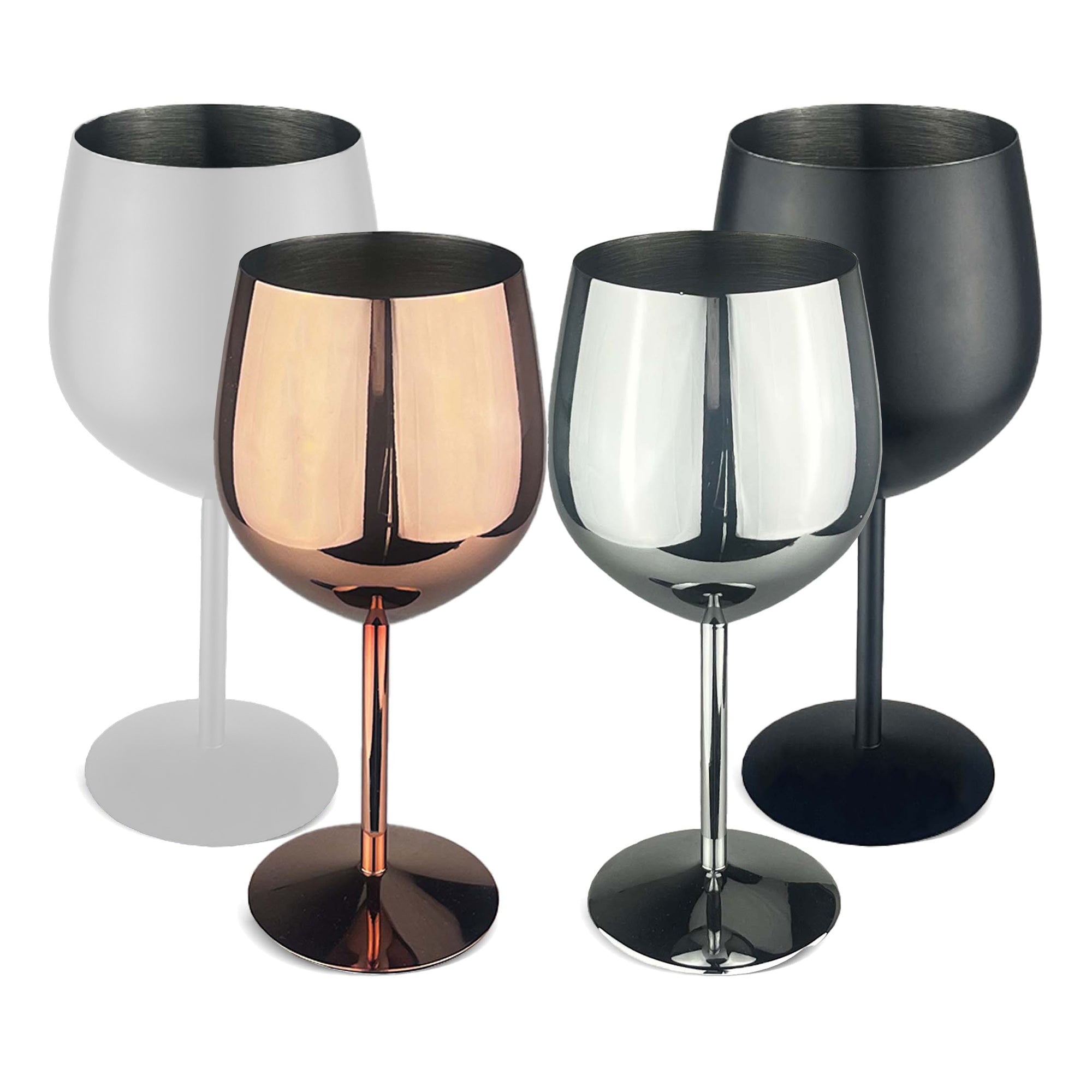 Bella Stainless Steel Wine Glass - Simply Merchandise