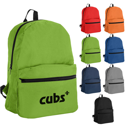 Backpack with custom branded logo - Simply Merchandise