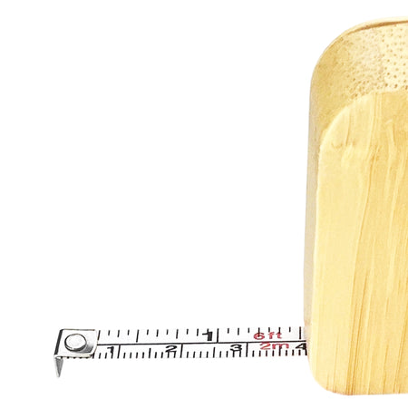Bamboo Tape Measure Key Ring - Simply Merchandise
