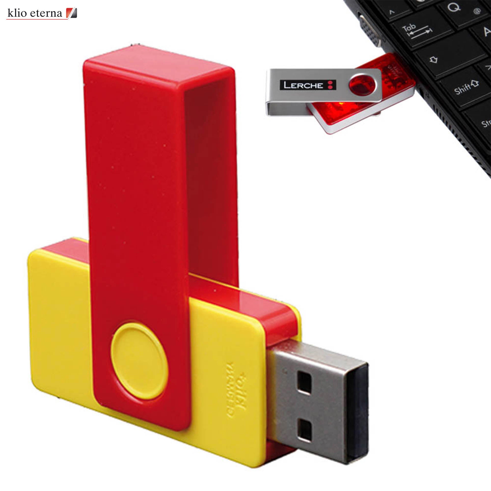 USB with Plastic Clip 32GB - Simply Merchandise