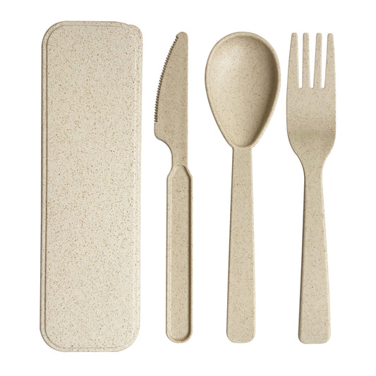 Wheat Straw Utensils Set - Simply Merchandise
