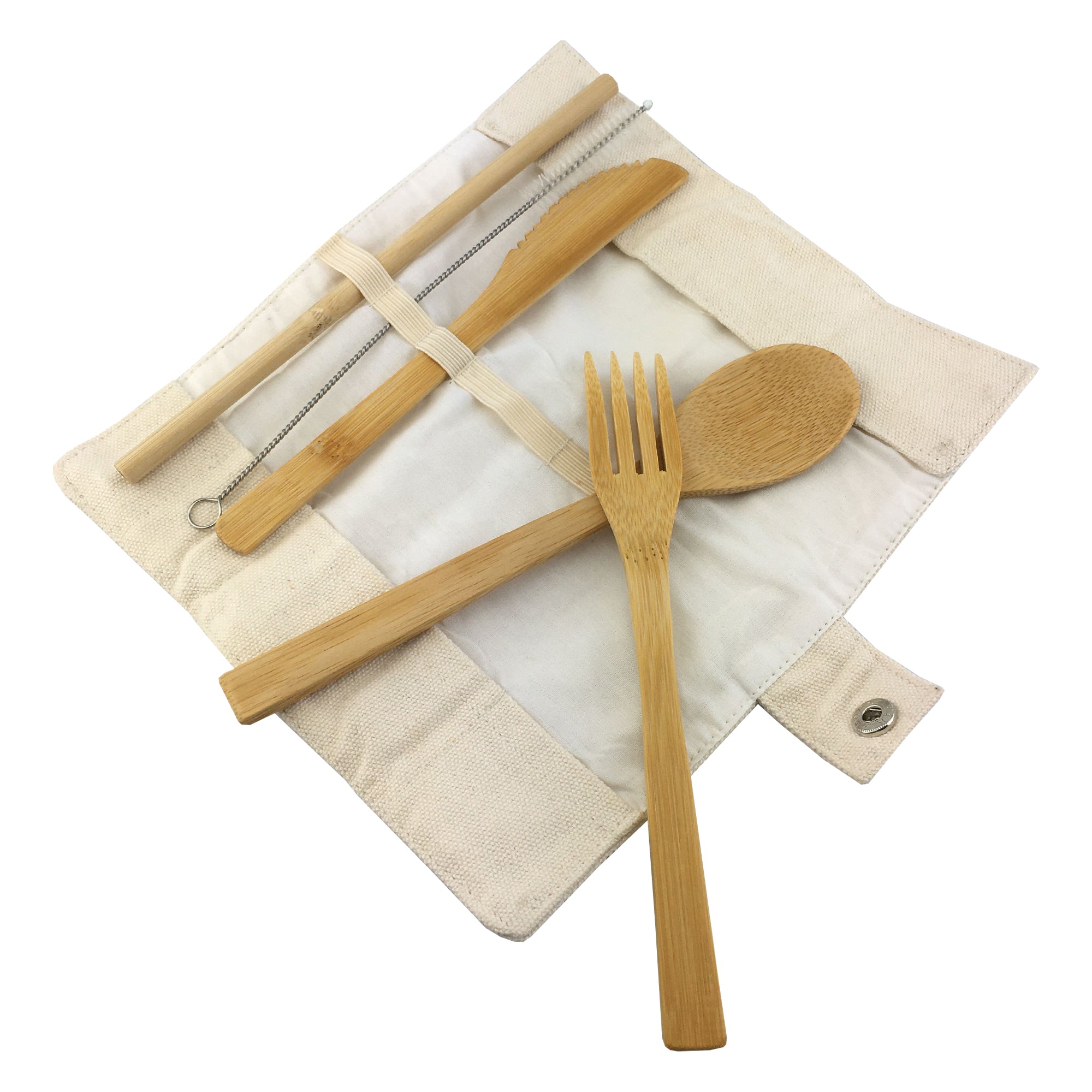 Bamboo Utensils Set - Simply Merchandise