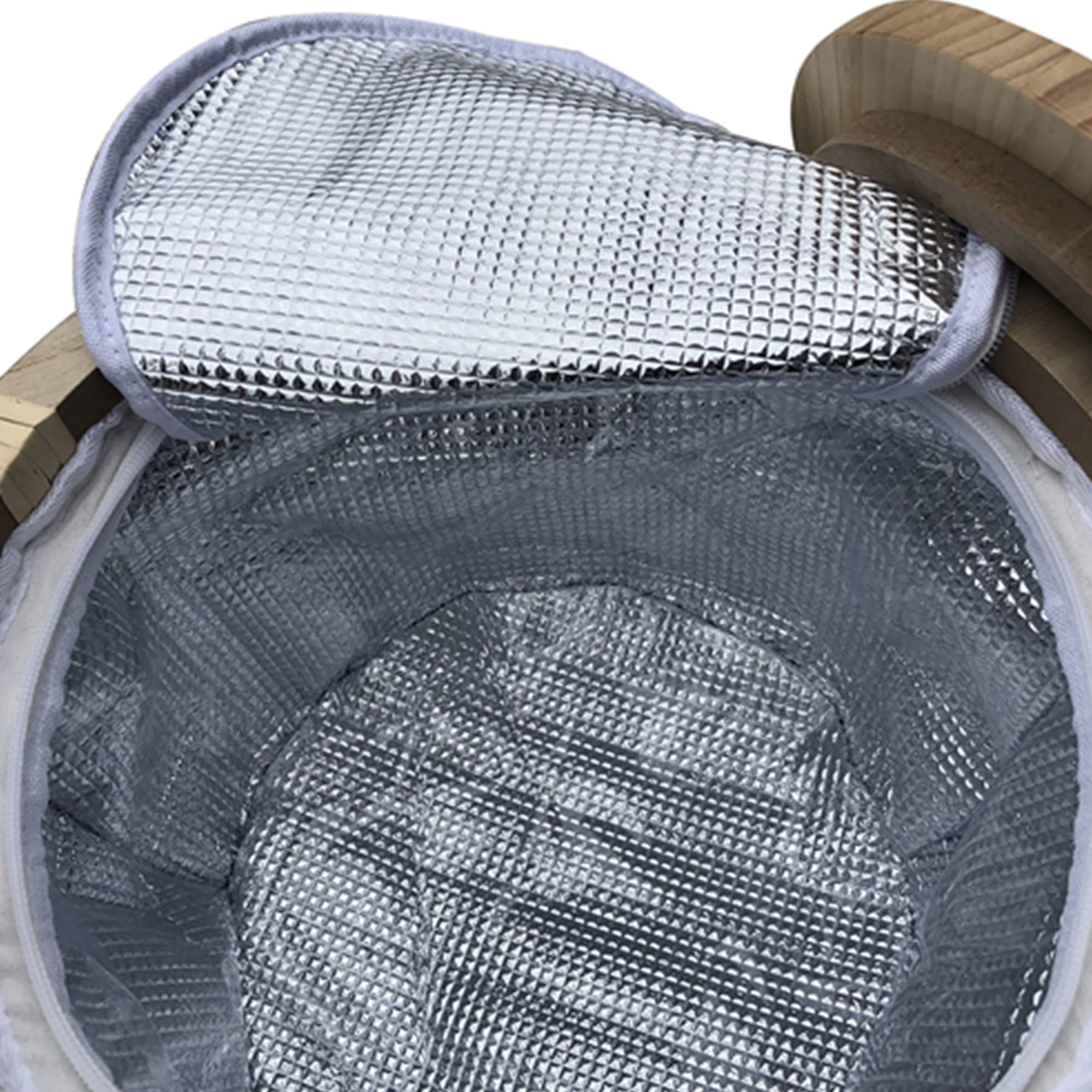 Scotch Wicker Picnic Cooler Basket Round - Simply Merchandise