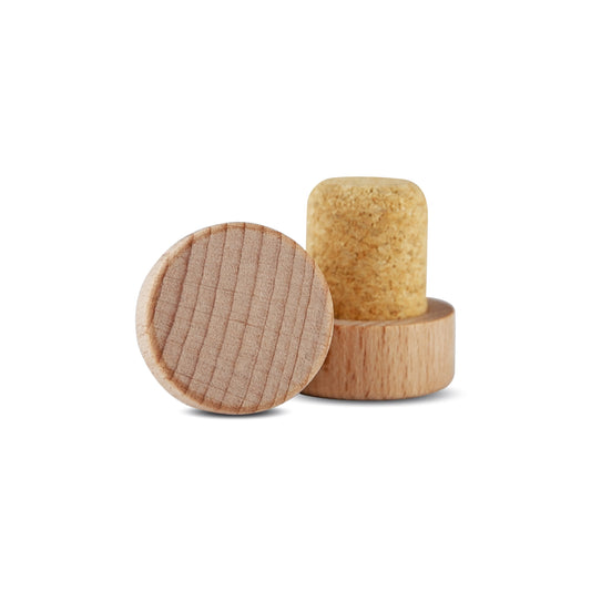 Classical Wood Wine Stopper - Simply Merchandise