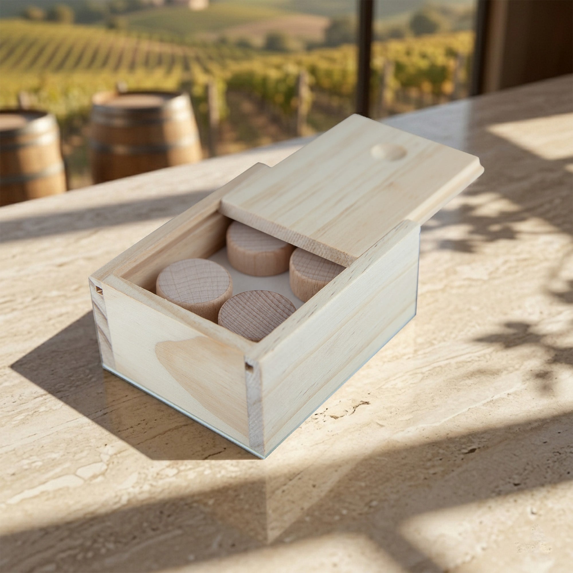 Classical Wood Wine Stopper - Simply Merchandise