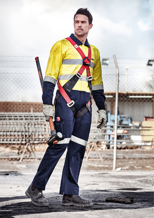 Mens Rugged Cooling Taped Overall - Simply Merchandise